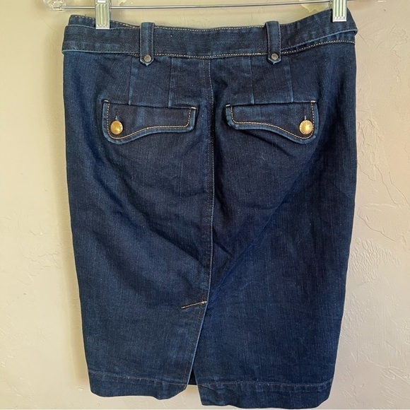 AX Armani Exchange Denim Pencil Skirt - Picture 6 of 7